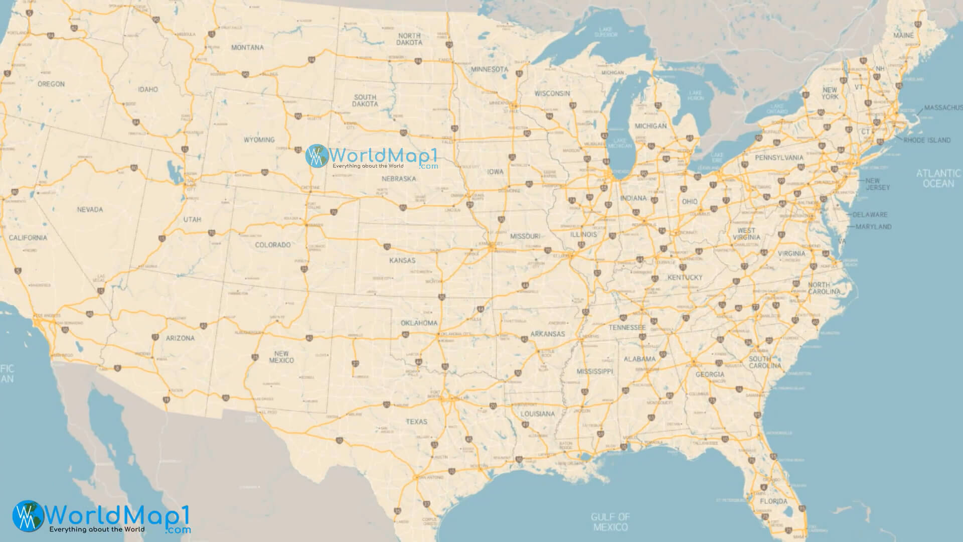 North America and US Road Map